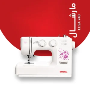 چرخ خیاطی و گلدوزی مارشال مدل الیسا 740E سری جدید - گروه صنعتی مارشال